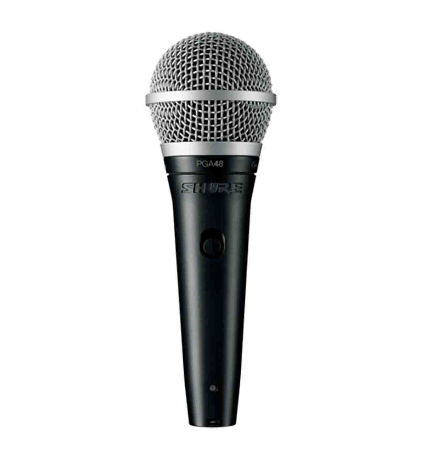 Shure PGA48 Cardioid Dynamic Vocal Microphone - Black by Shure