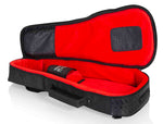 Gator Cases GT-UKE-SOP-BLK Transit Guitar Gig Bag for Soprano Ukulele - Black by Gator Cases