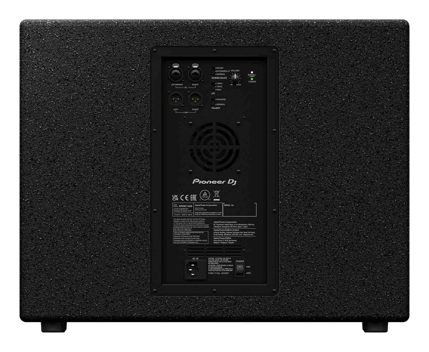 Pioneer DJ XPRS Active Loudspeaker Package with ProX Adjustable Speaker Pole Mounts by Pioneer DJ