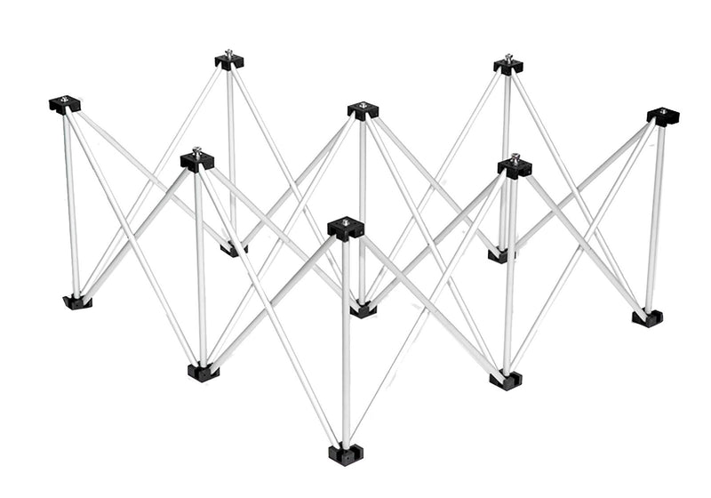 Intellistage ISQR4X16, 16" High Riser for 4FT x 4FT Quarter Round Platform by IntelliStage