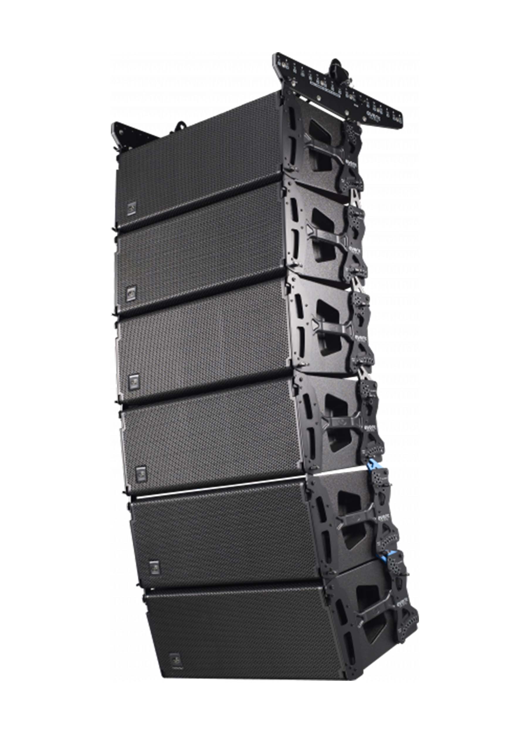 DAS Audio EVENT-212.120A, 3-Way 12-Inch 3000W Powered Line Array Speaker Module with DSP Processor - Black by DAS Audio