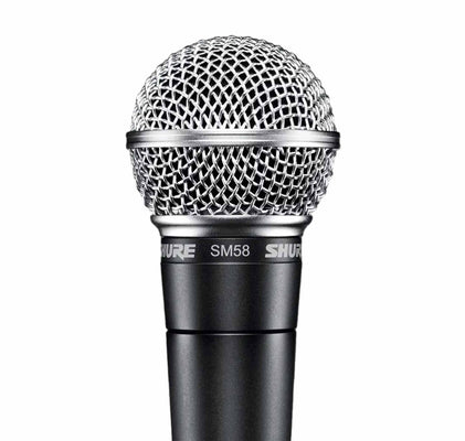 Shure SM58S Cardioid Dynamic Microphone, On-Off Switch