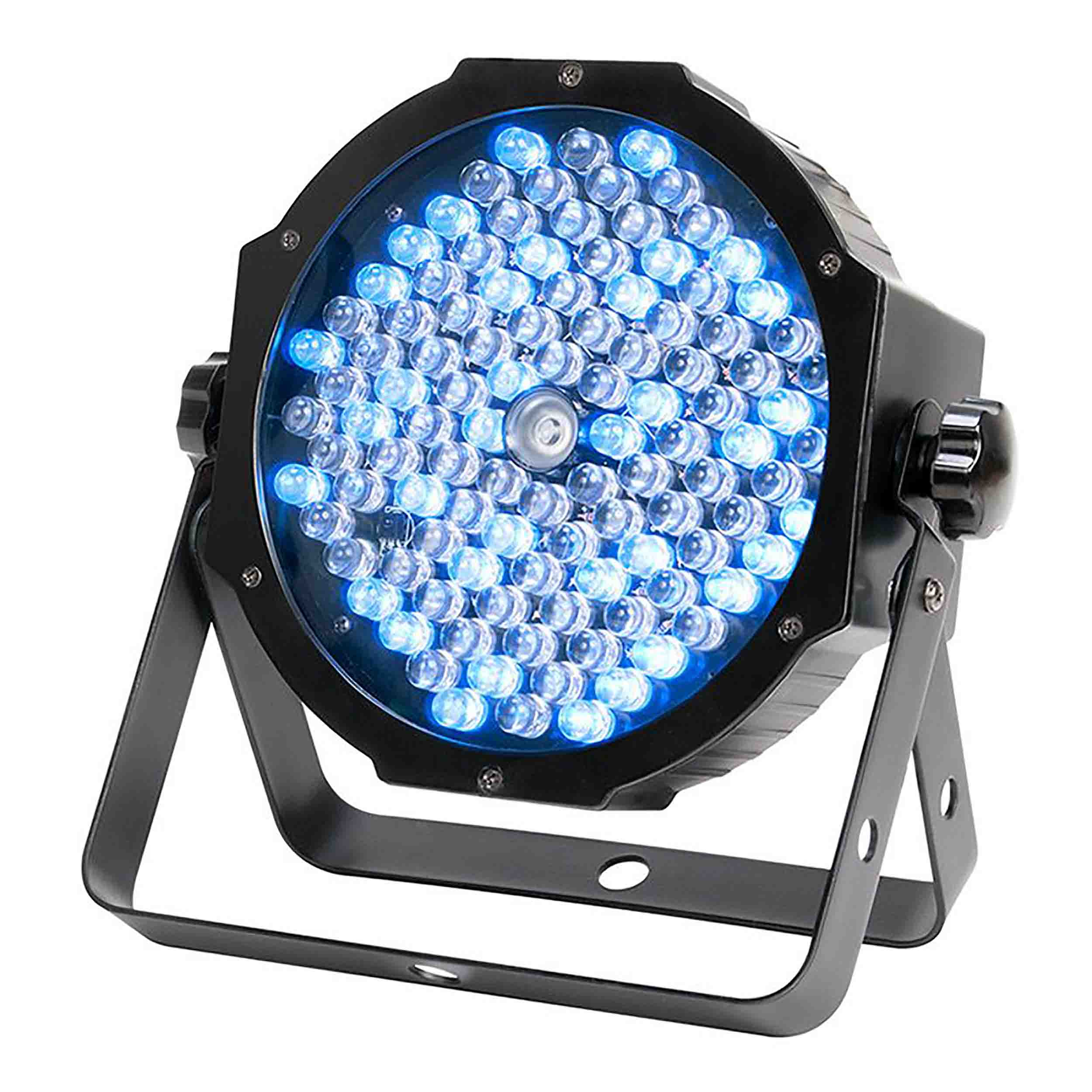 Eliminator Lighting Mega Par Profile EP, Low Profile Lighting Par Fixture with RGB+UV LEDs