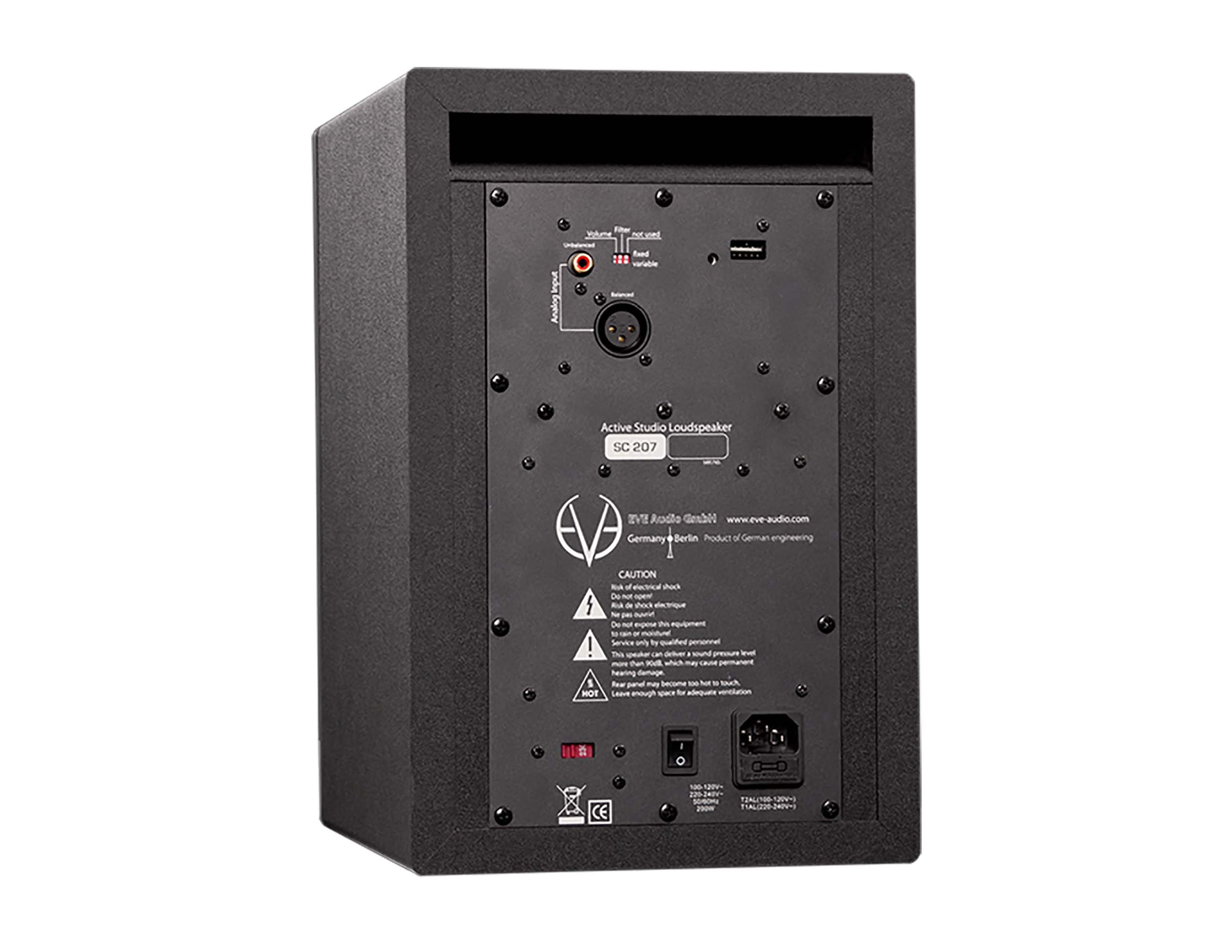 Eve Audio SC207, 2-Way Active Studio Monitor - 7 Inch by EVE Audio