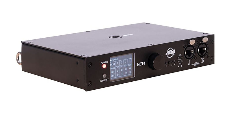 ADJ NET 4, DMX Over Ethernet Node 4-Port by ADJ