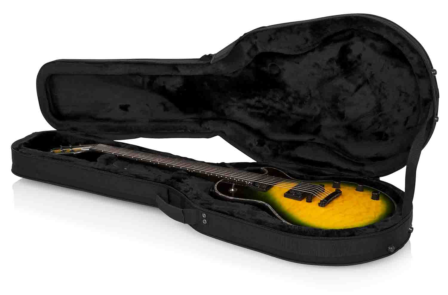 Gator Cases GL-LPS Rigid EPS Polyfoam Lightweight Guitar Case for Single Cutaway Electrics Gibson Les Paul by Gator Cases