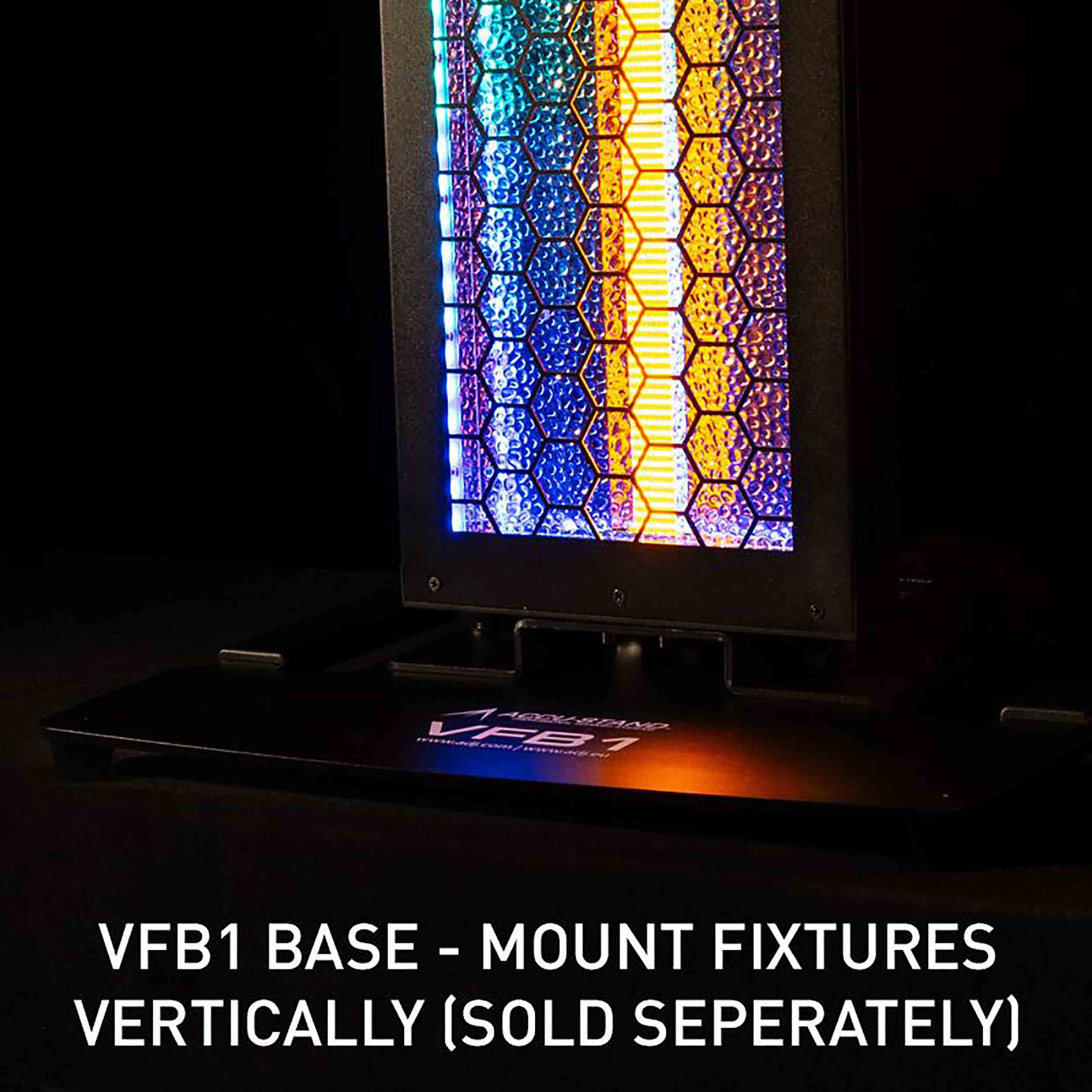 ADJ Vintage Bar Retro Amber Blinder Effect with 20 RGB+UV LEDs and Vibrant RGB Background LEDs by ADJ