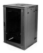 Gator Cases GRW2018509, 18U Sectional Wall Rack with Glass Door - 21″ Deep by Gator Cases