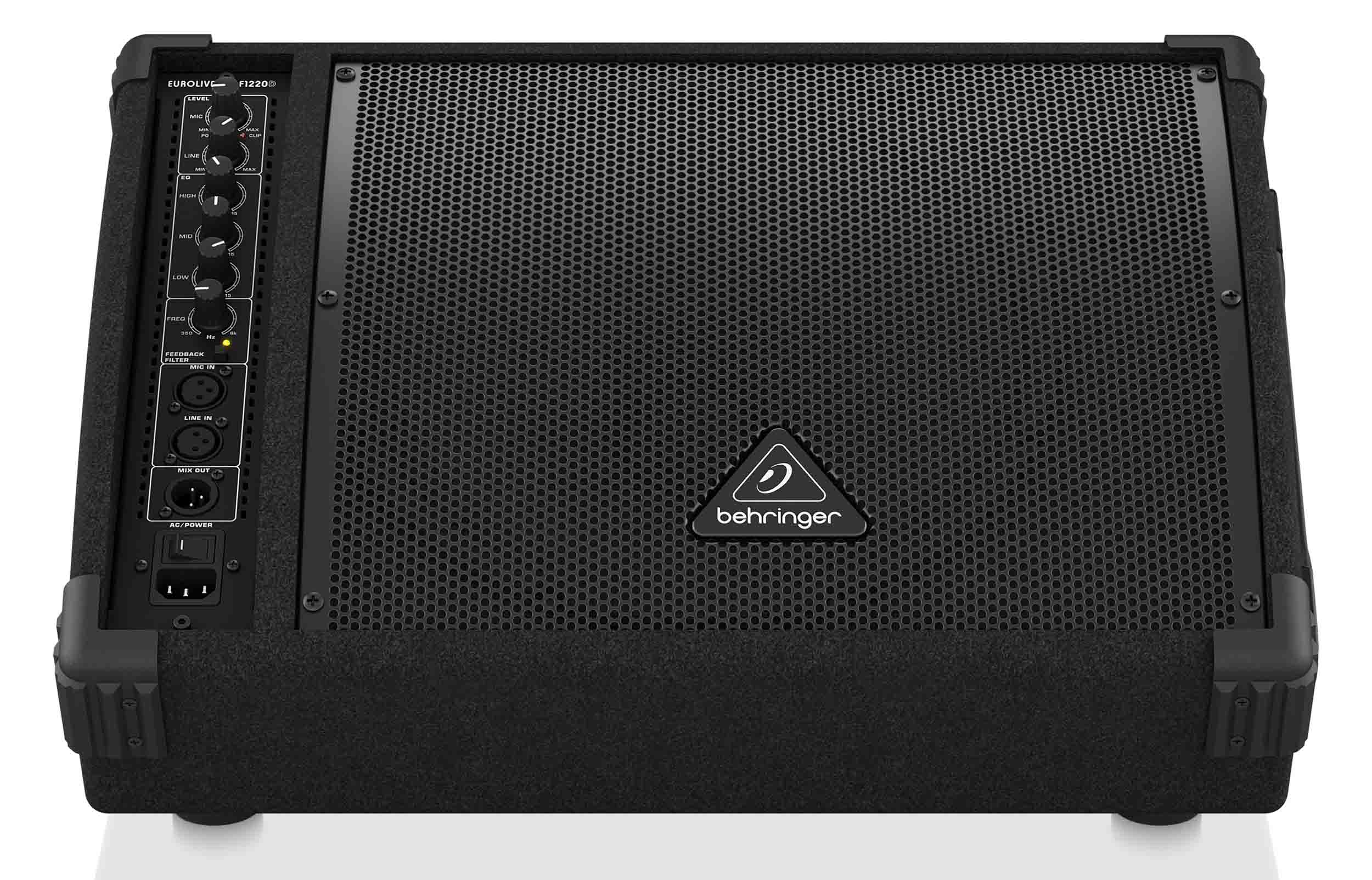 Behringer F1220D Bi-Amp 250W 12" Monitor Speaker by Behringer