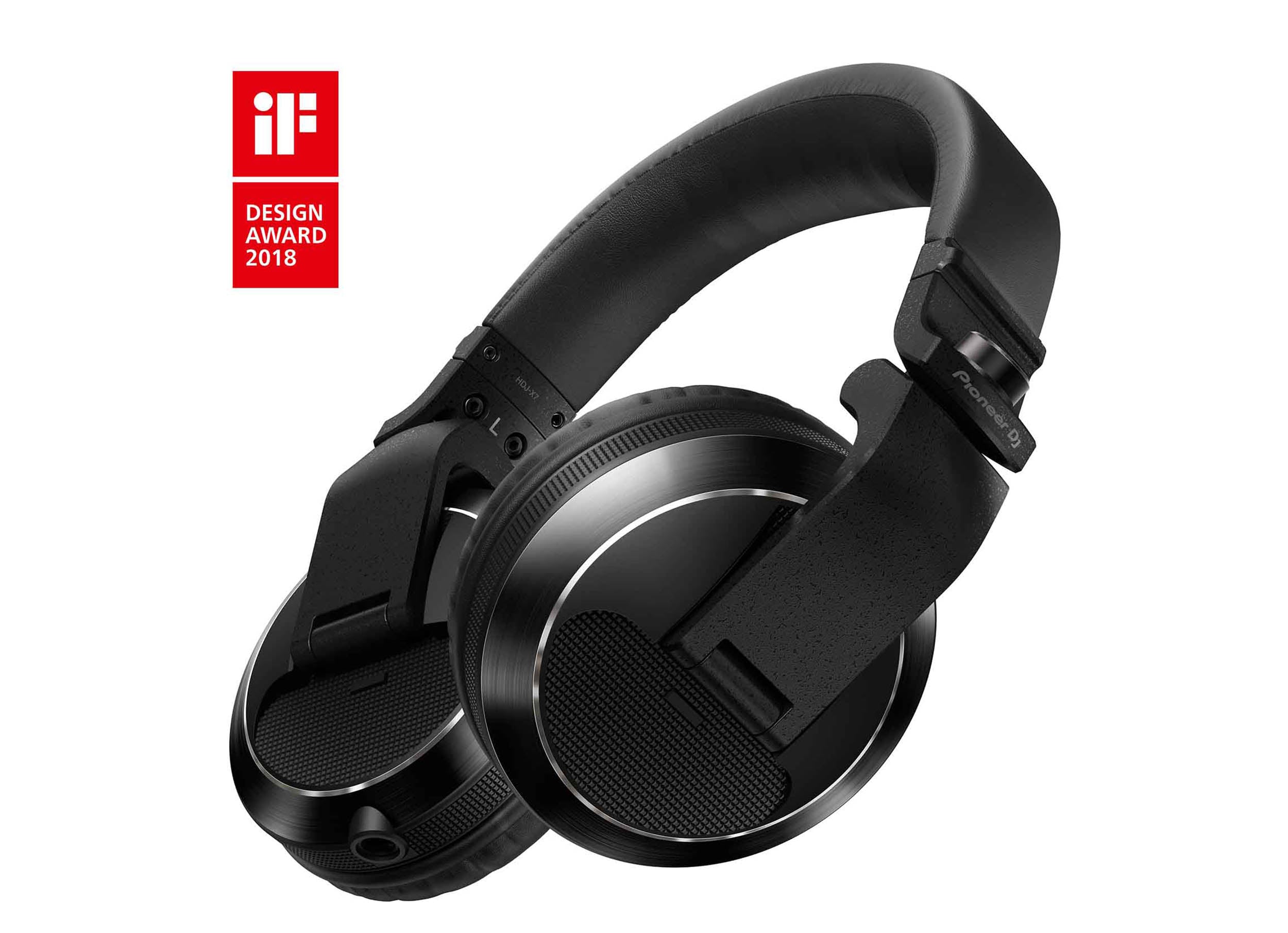 Pioneer DJ HDJ-X7-K Professional Over-Ear DJ Headphones - Black