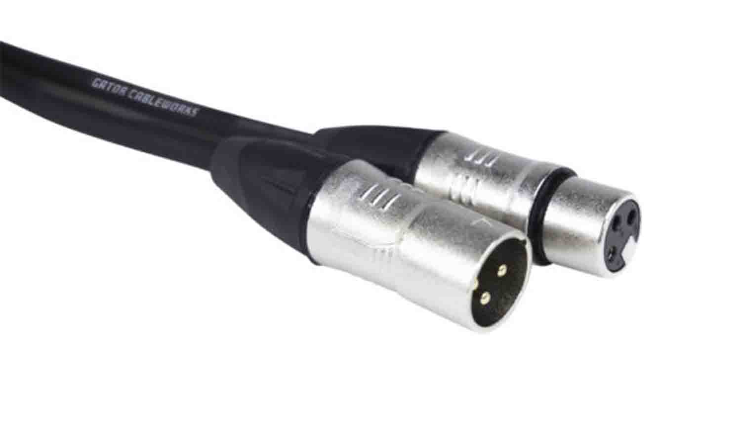 Gator Cableworks GCWB-XLR Backline Series XLR Microphone Cable - Hollywood DJ