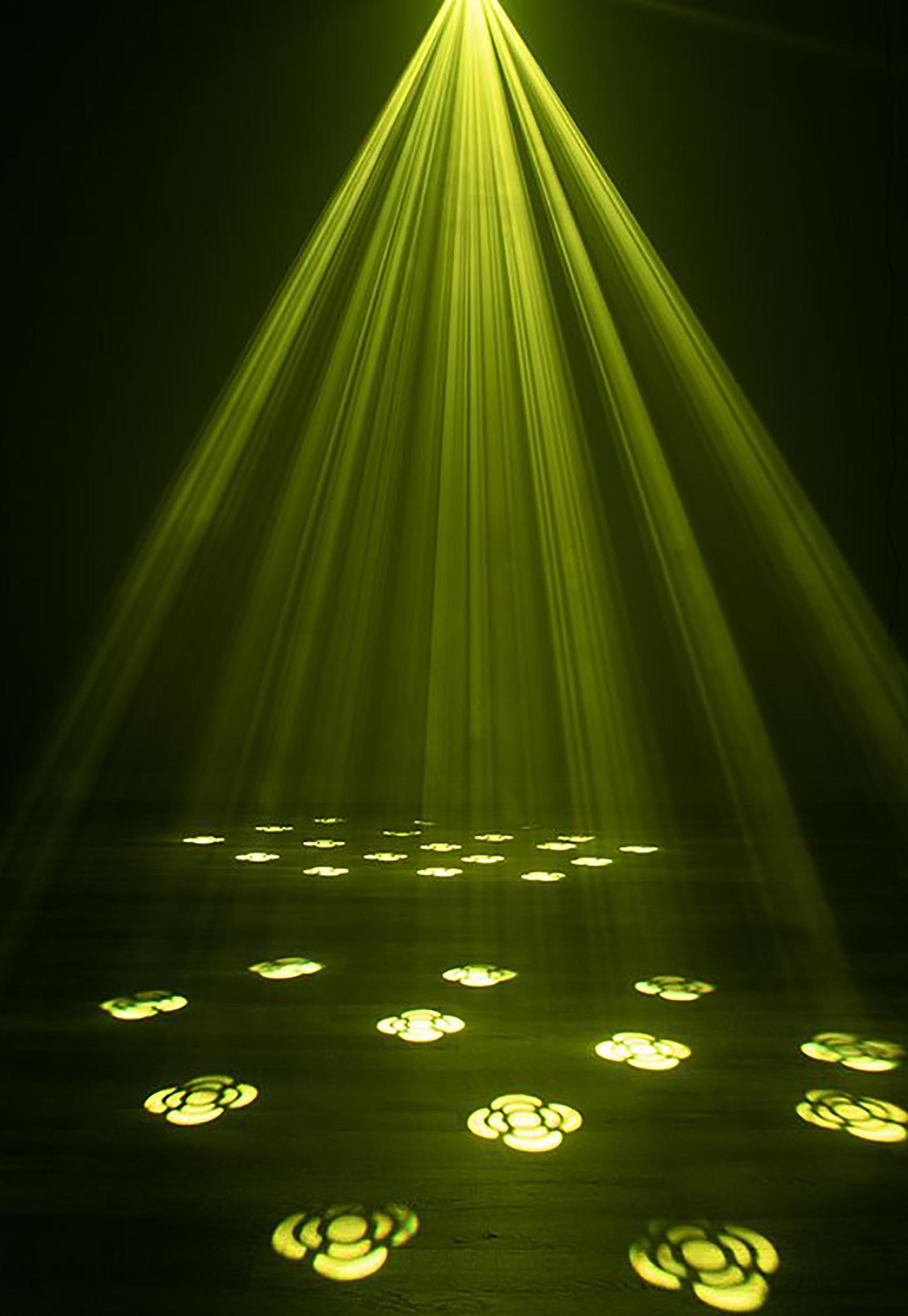 Eliminator Lighting Vortex, Classic 80-Watt LED Moonflower Effect with Barrel Mirrored Scanner by Eliminator Lighting