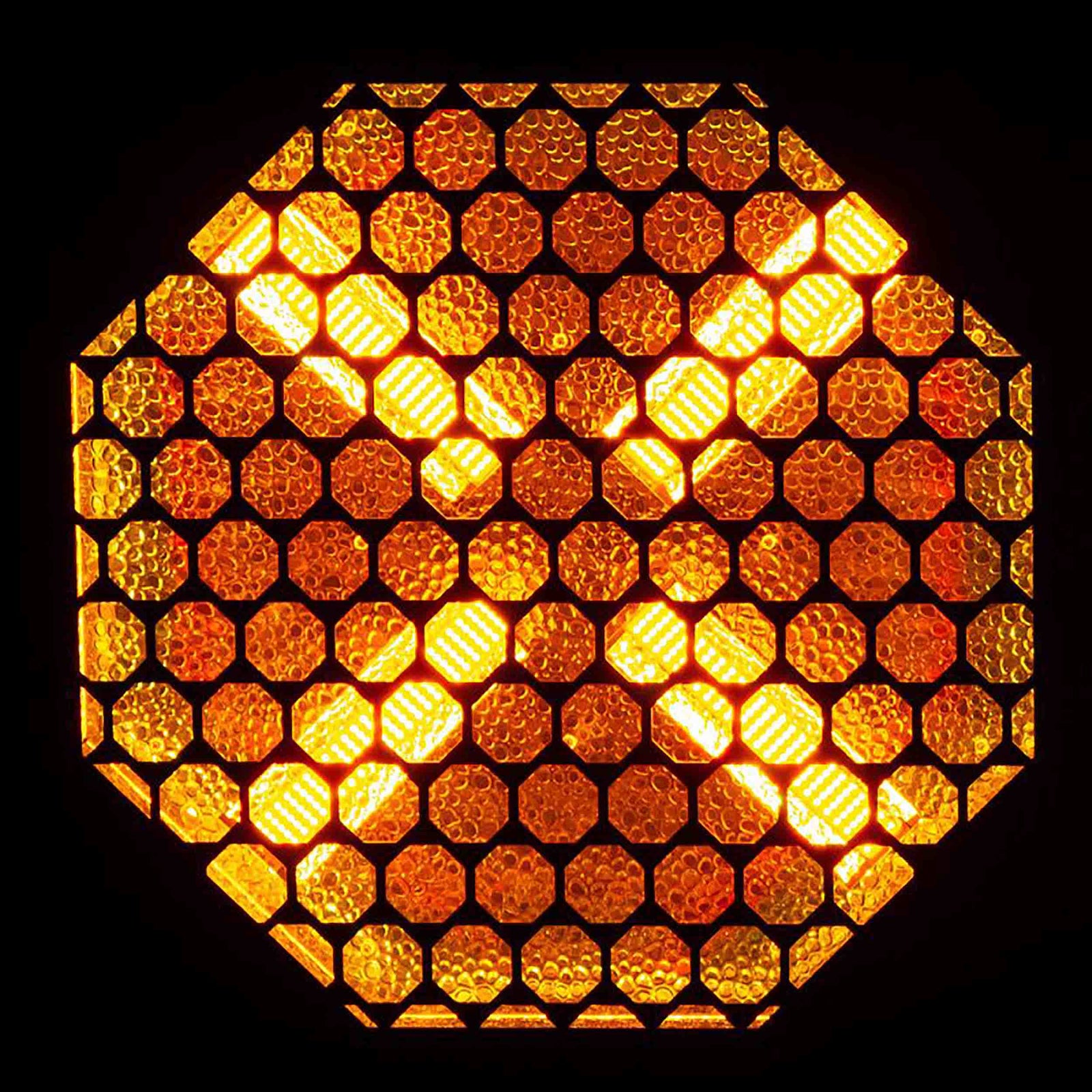 ADJ Vintage X Retro Amber Blinder Effects (2000K) with Vibrant Background RGB LEDs by ADJ