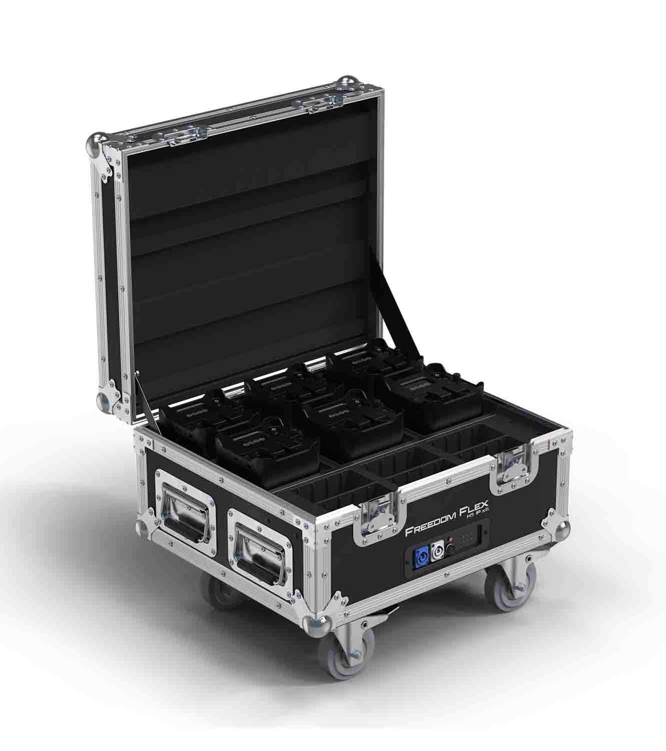 B-Stock Scratch & Dent: Chauvet DJ Freedom Flex H9 IP X6 Charging Road Case by Chauvet DJ