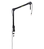 Shure SM7DB Podcast Vocal Mic DJ Package with Studio Headphones and Boom Stand plus 15' XLR by Shure