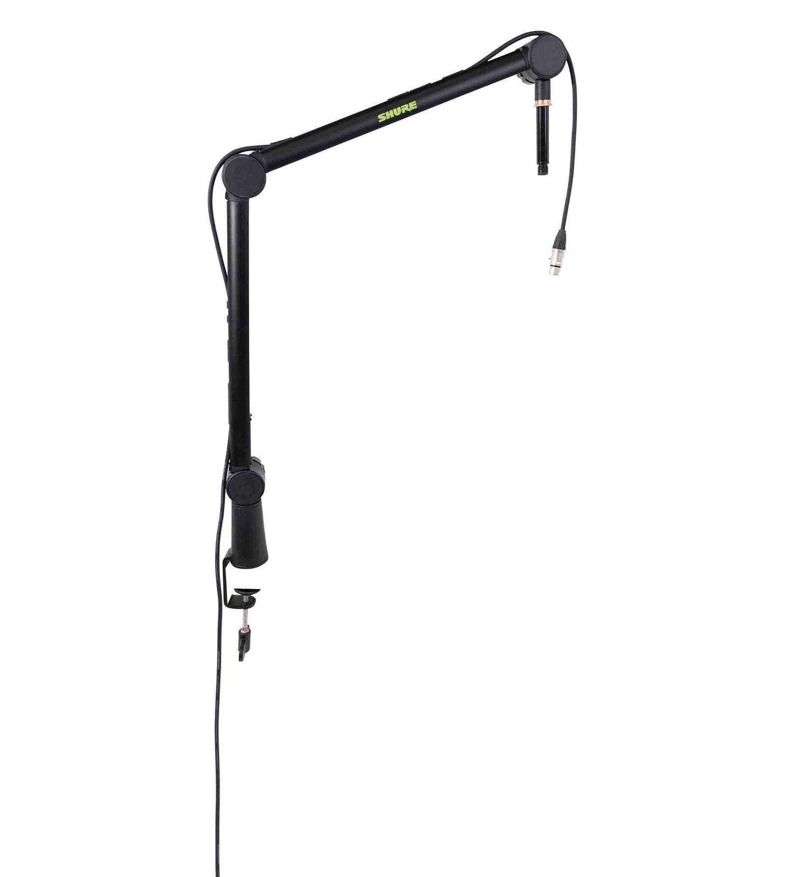 Shure SM7DB Podcast Vocal Mic DJ Package with Studio Headphones and Boom Stand plus 15' XLR by Shure