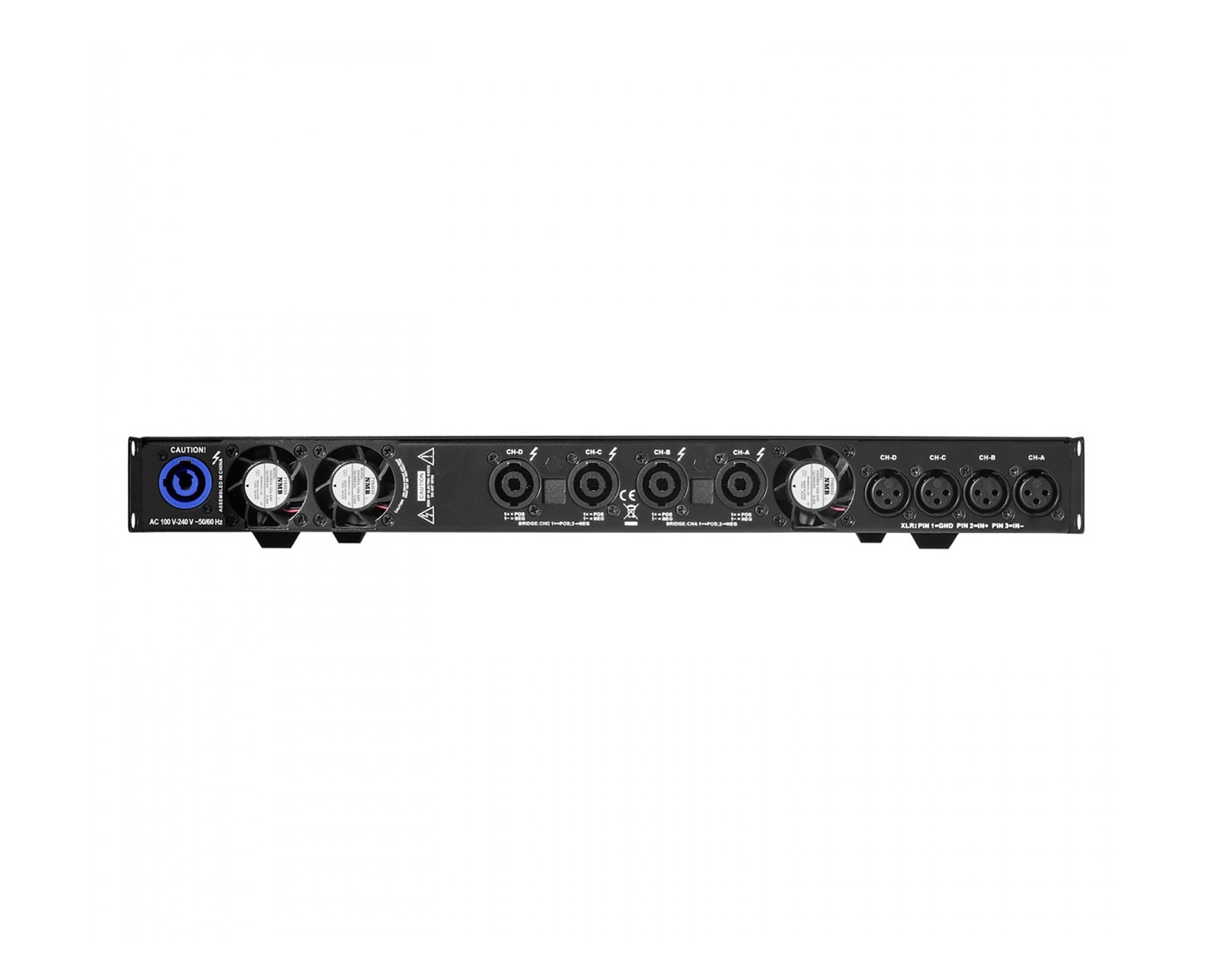 Wharfedale WD-DP-4065F, 4-Channel 1 Unit Class D Amplifier by Wharfedale Pro