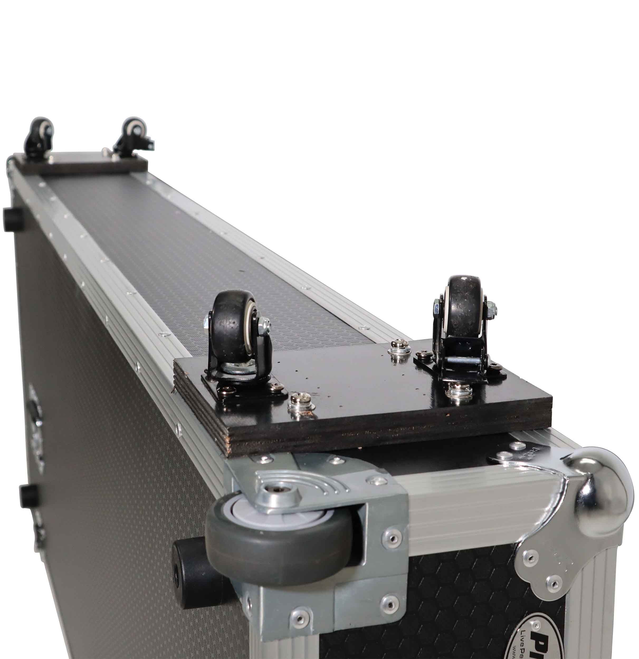 ProX XS-TV4350W, ATA Flight Style Road Case for 43" to 50" LED TV with Wheels and Foam Blocks by ProX Cases