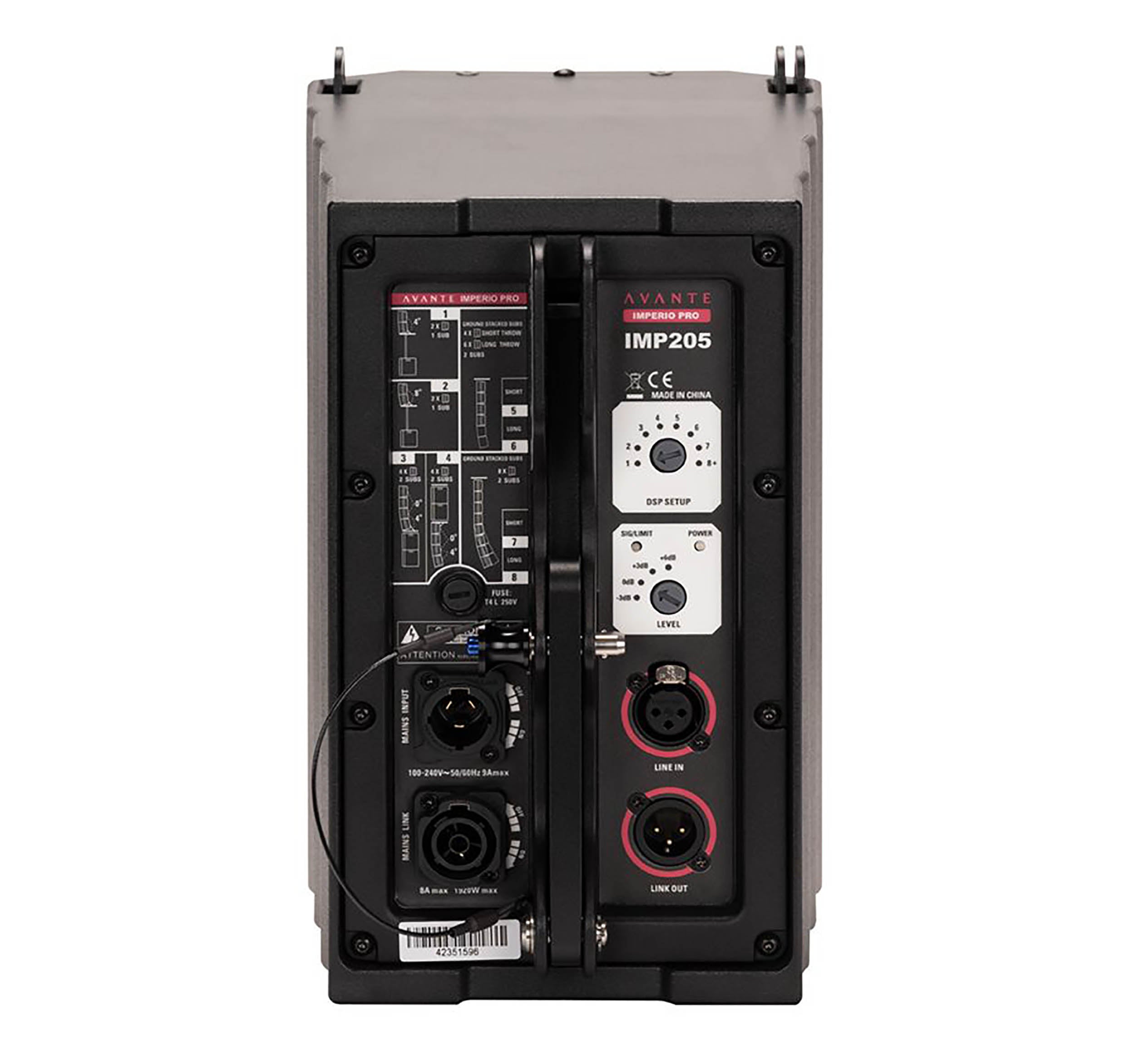 Avante Audio IMPERIOPRO, 440-Watt Active Line Array Speaker Module - Black by Avante