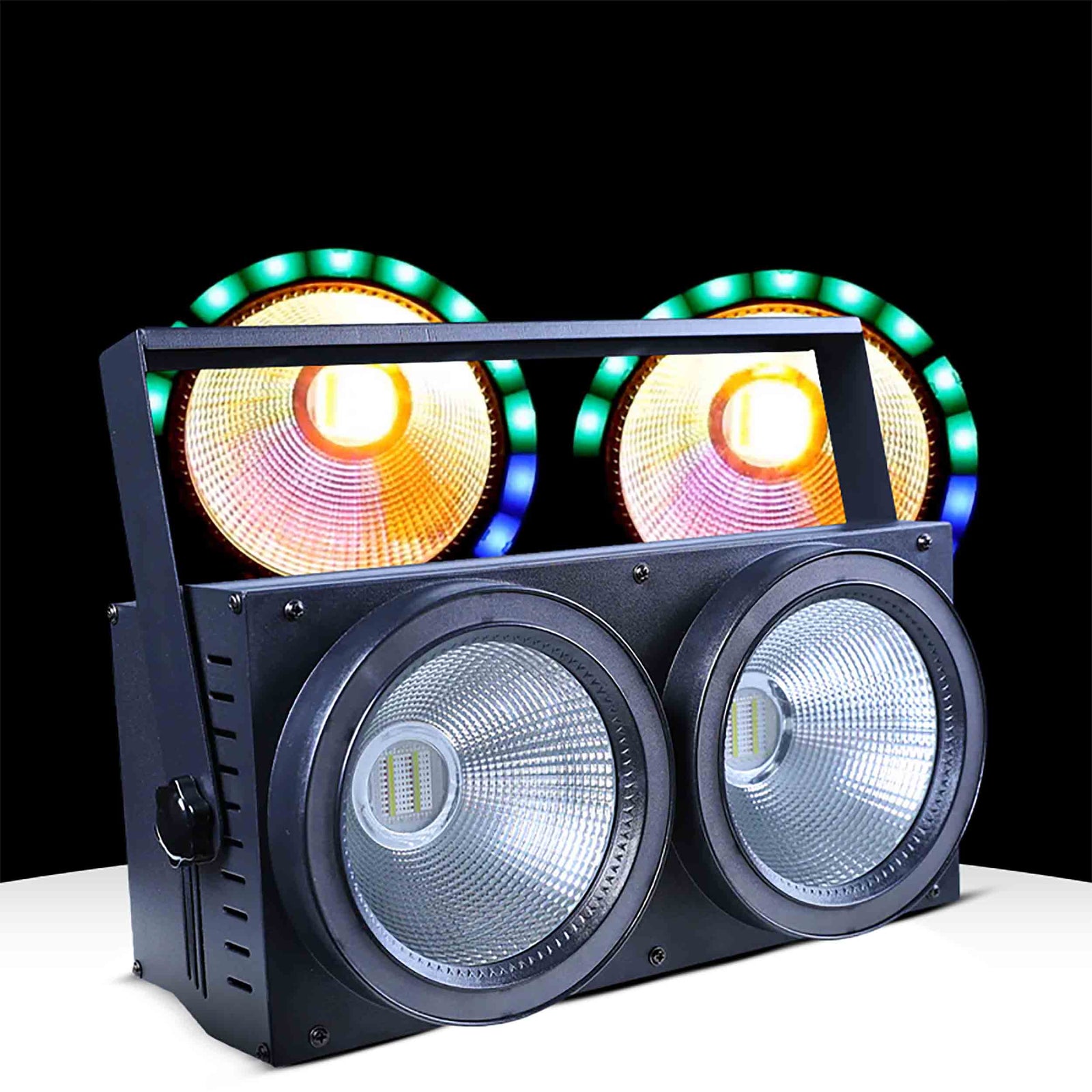 Bauer Double Barrel HEX GBWA-UV With Dual RGB Halo Rings Blinder