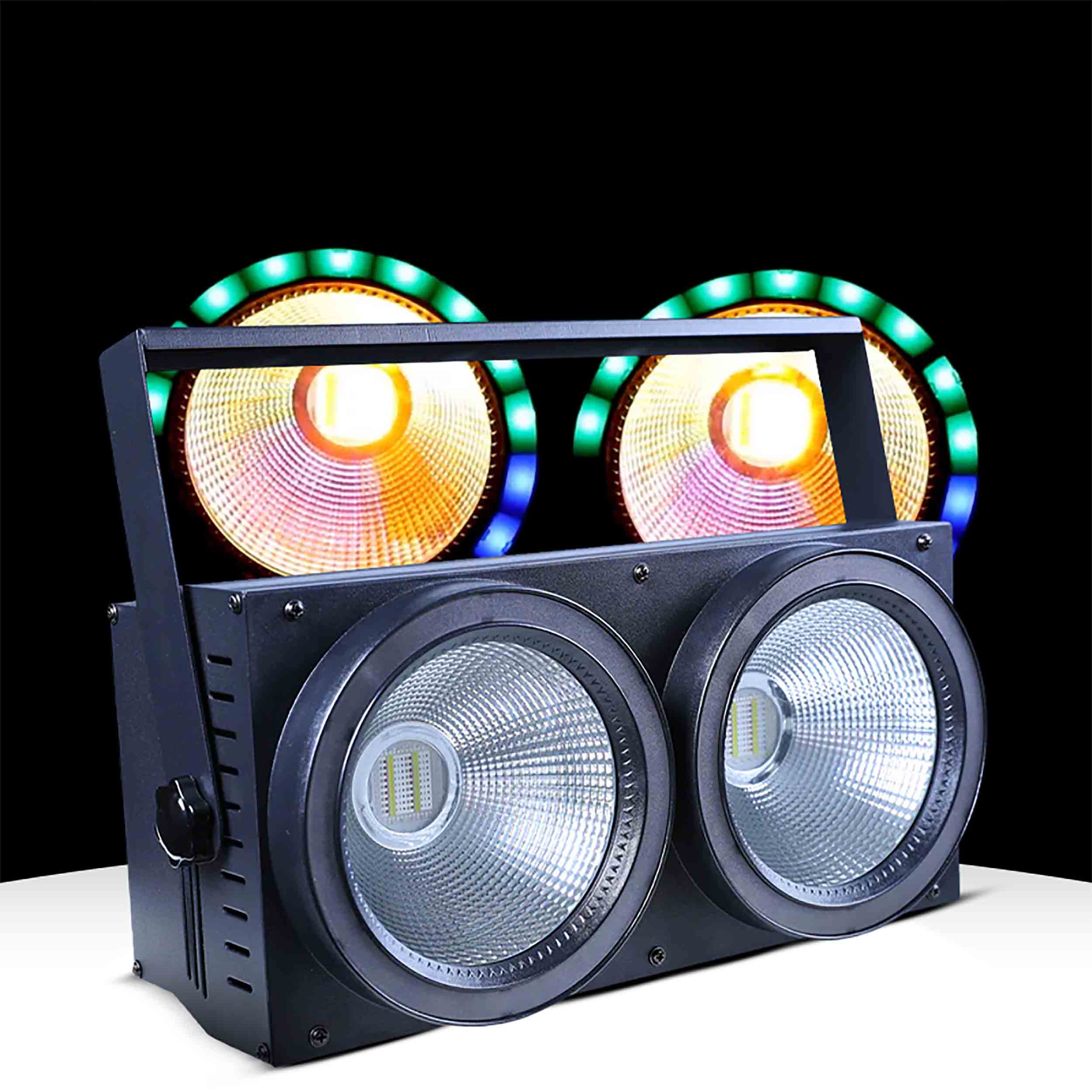 Bauer Double Barrel HEX GBWA-UV With Dual RGB Halo Rings Blinder