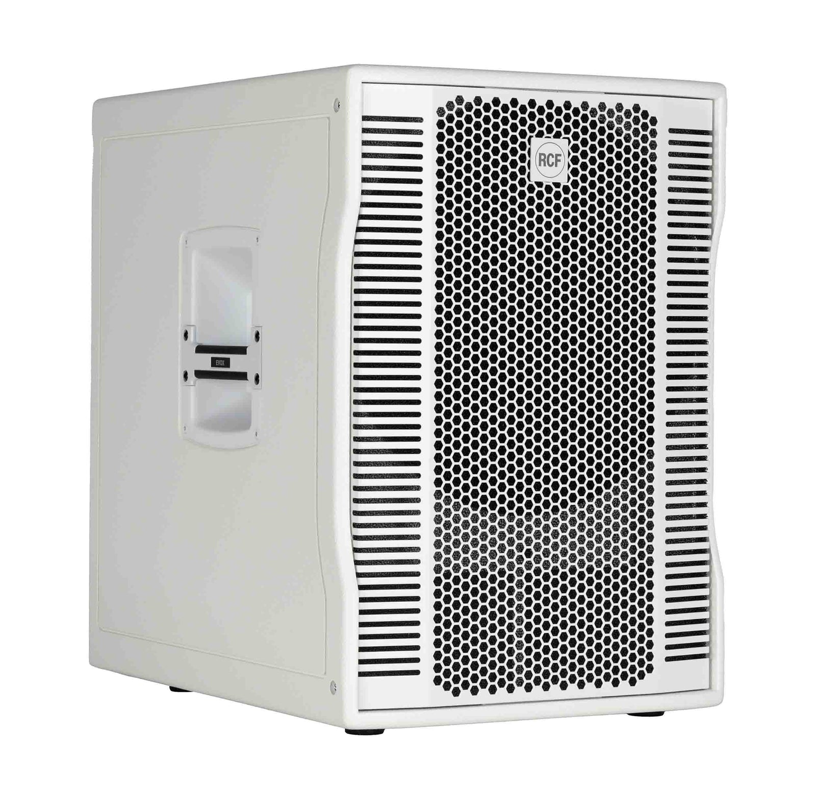 RCF EVOX-12-SYSTEM-W Active 15" 2-Way 1400W Portable Line Array PA System - White by RCF