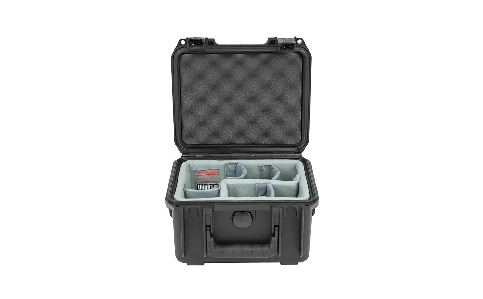 SKB Cases 3i-0907-6DT, iSeries Waterproof Case 6" Deep with Think Tank Designed Dividers - Black by SKB Cases