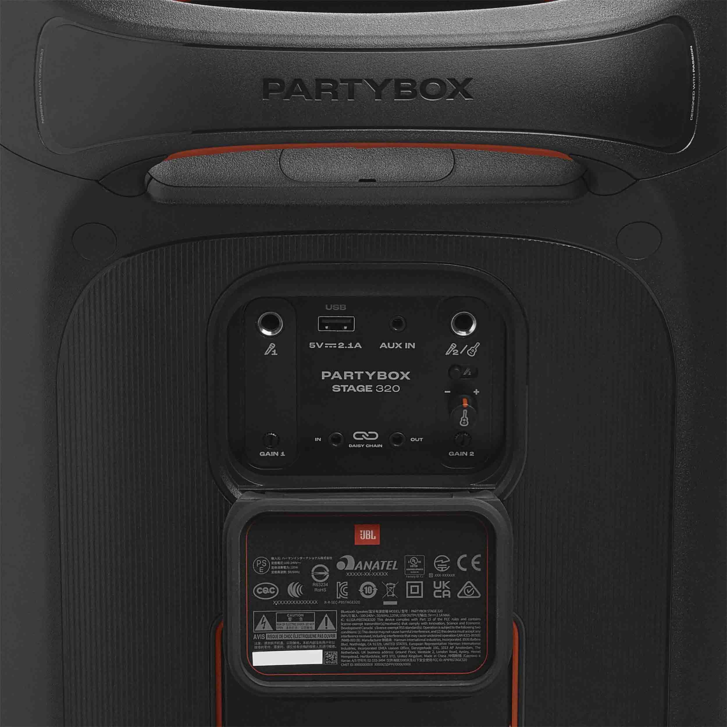 JBL PartyBox Stage 320, 240W Wireless Party Speaker