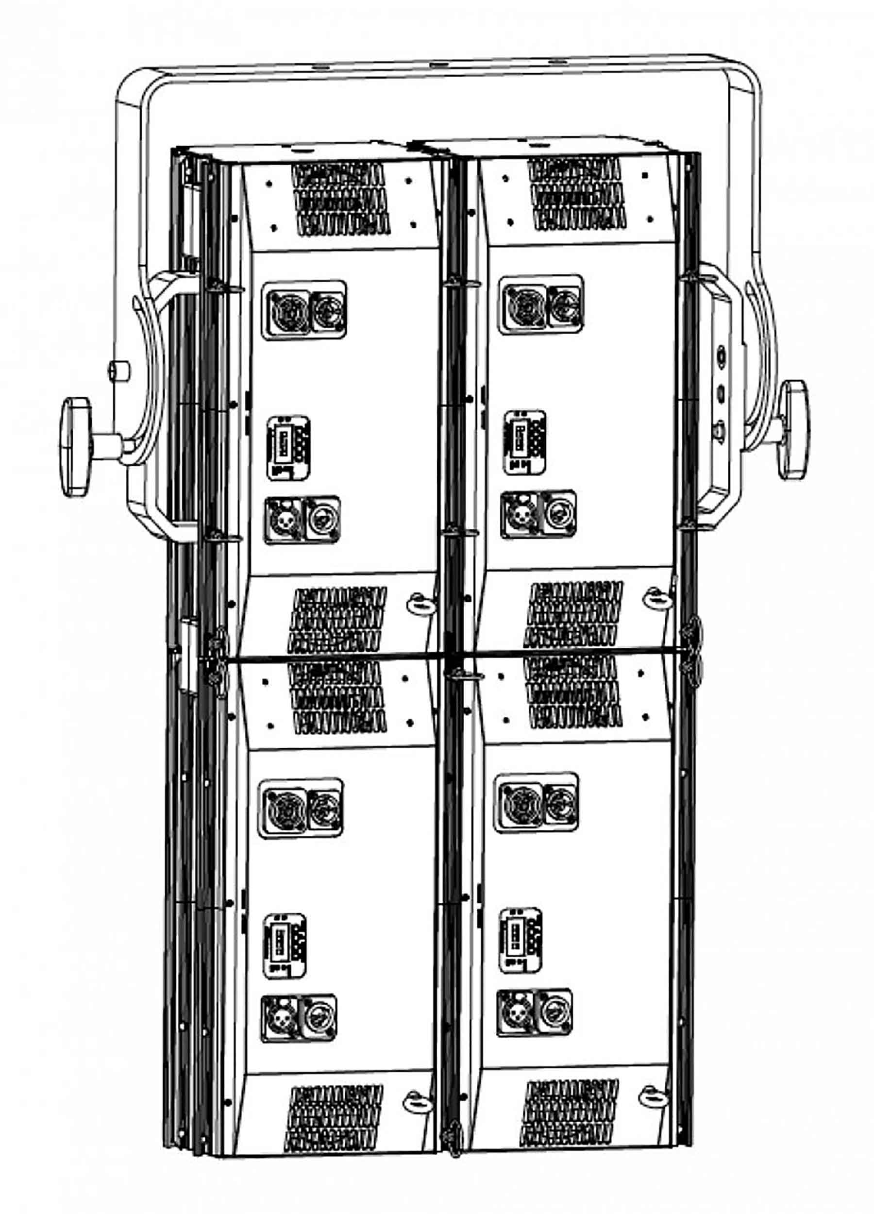 ADJ ENC-RB4, Optional Rigging Bracket and Hardware for Encore Burst 200 by ADJ