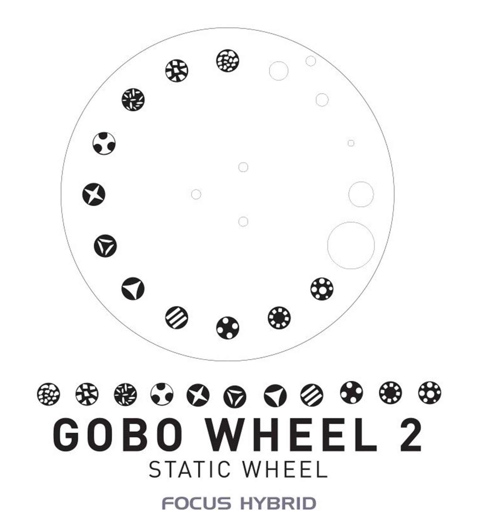 ADJ Focus Hybrid, LED Moving Head Lighting Fixture - 200 Watt by ADJ