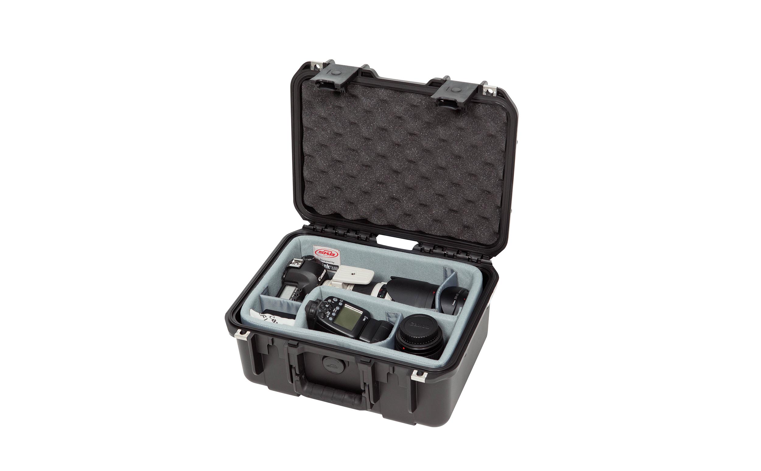 SKB Cases 3i-1309-6DT, iSeries Waterproof Case with Think Tank Designed Dividers - Black by SKB Cases