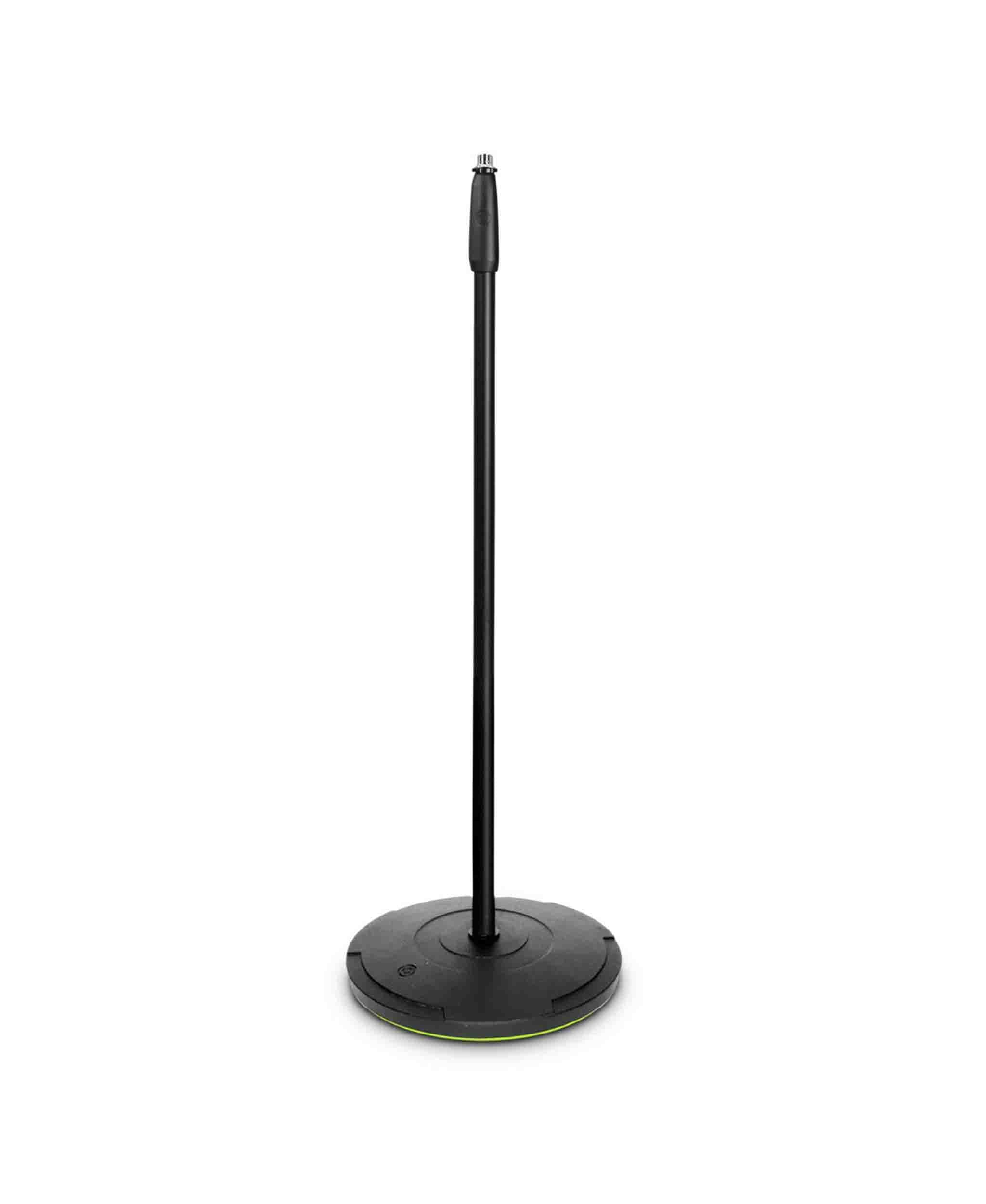 Gravity TMS 23, Touring Straight Microphone Stand with Round Base by Gravity