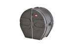 SKB Cases 1SKB-DM1632 Rotational-Molded D-shaped Case for Marching Bass Drum - 16 x 32 Inch by SKB Cases