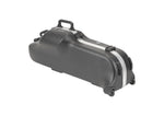 SKB Cases 1SKB-455W Contoured Pro Universal Baritone Saxophone Case with Wheels - Black by SKB Cases