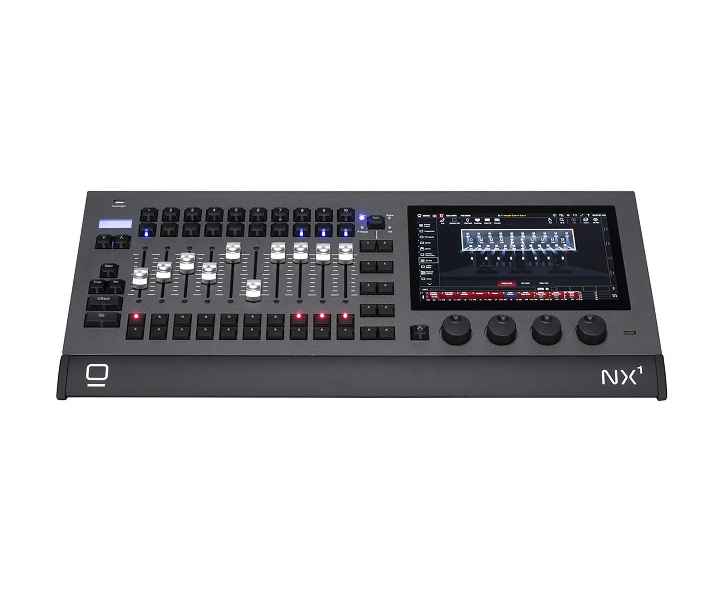 Elation NX1, Professional Universe Motorized ONYX Lighting DMX Controller - Black