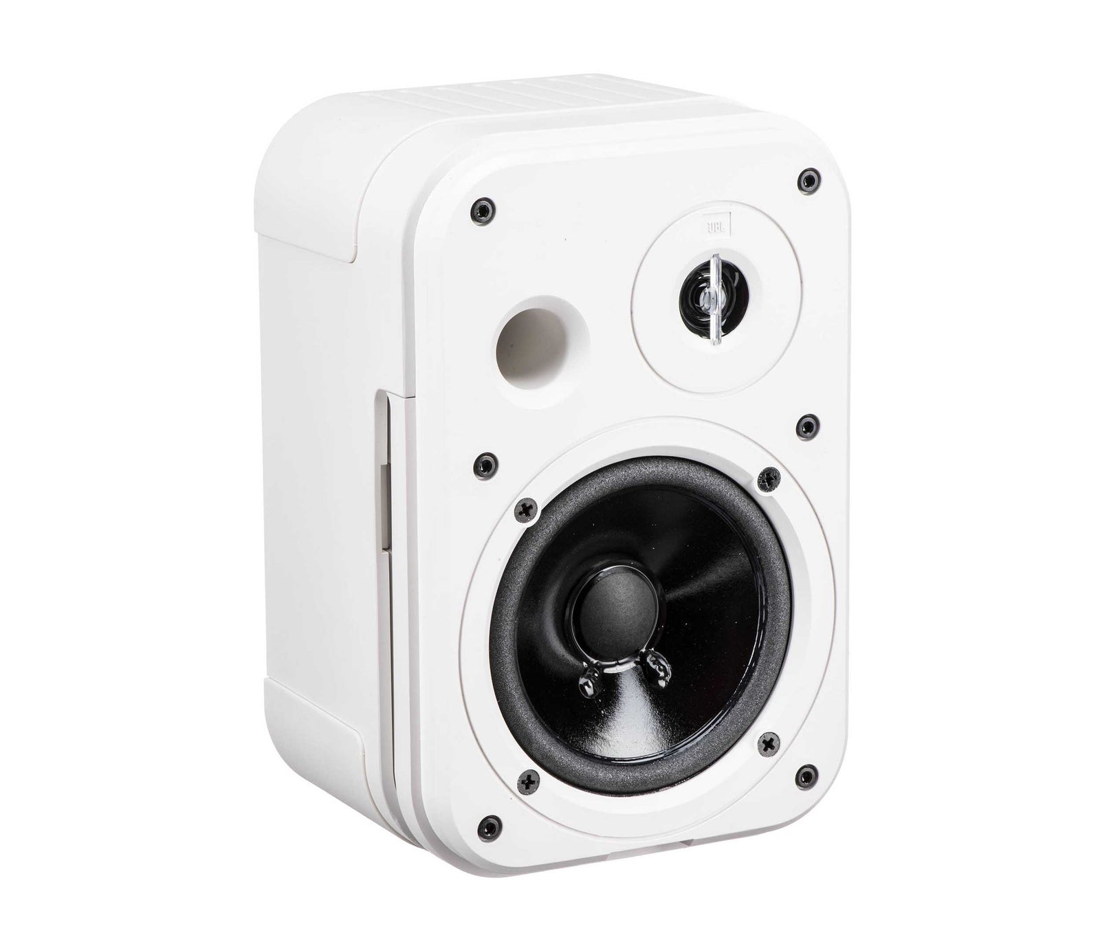 JBL C1PRO-WH, 5" Two-Way Professional Compact Loudspeaker - Single White Speaker by JBL