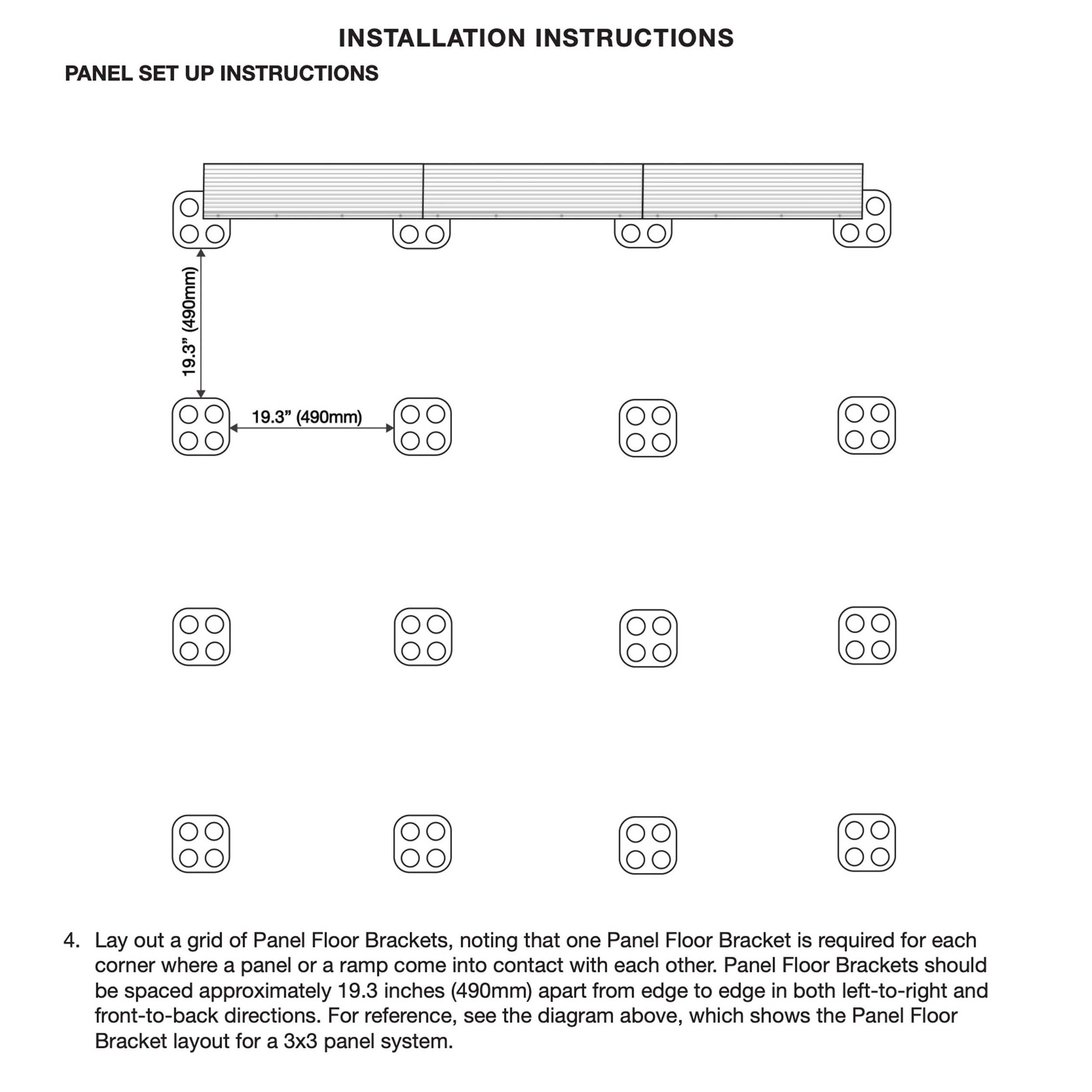 ADJ MDF2FCB, Floor Connection Bracket for MDF2 Dance Floor by ADJ