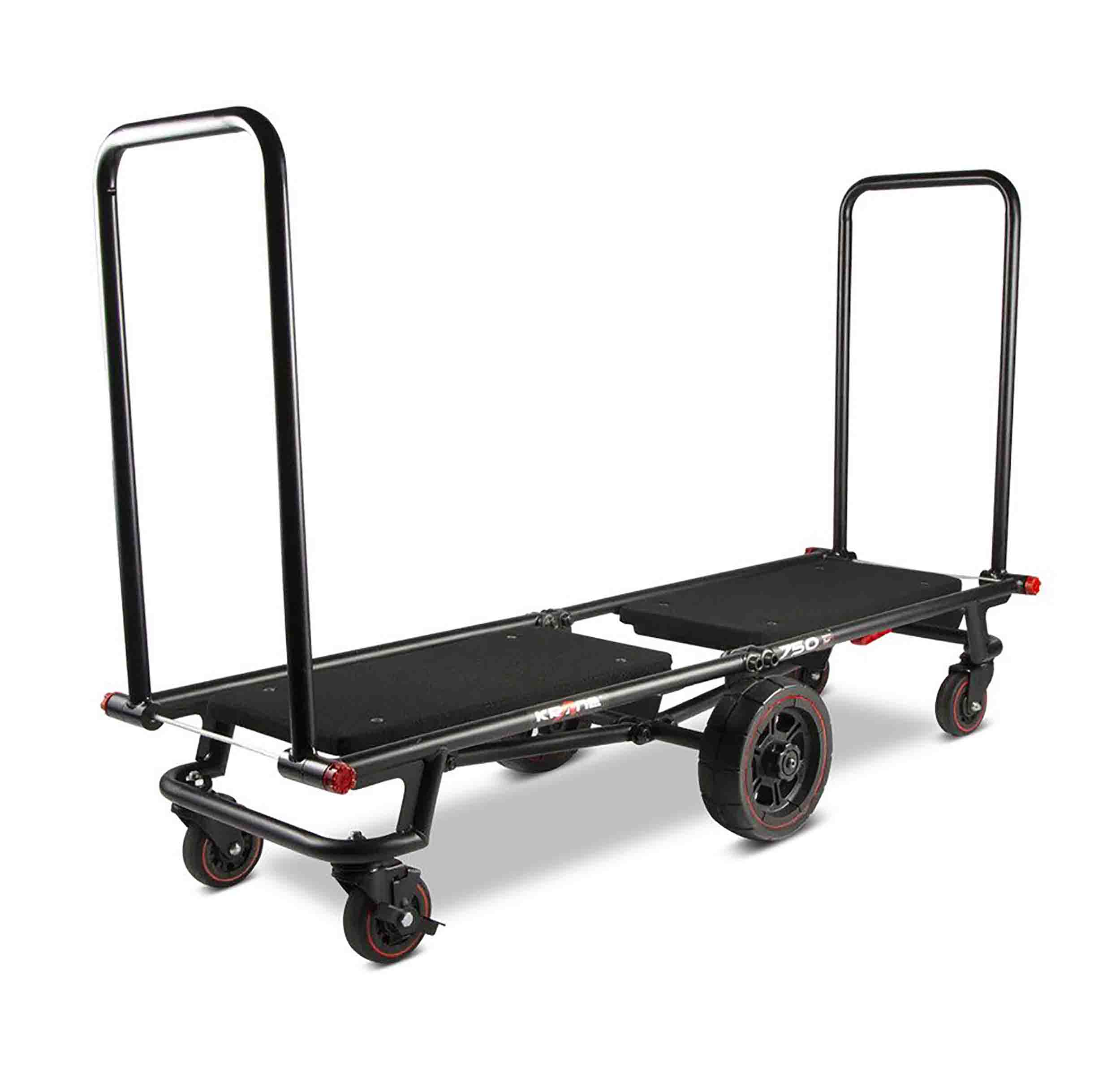 B-Stock: Krane AMG750-AT ALL-TERRAIN Heavy Duty Equipment Cart - Multi-Mode Folding Longbed with 750 lb Capacity