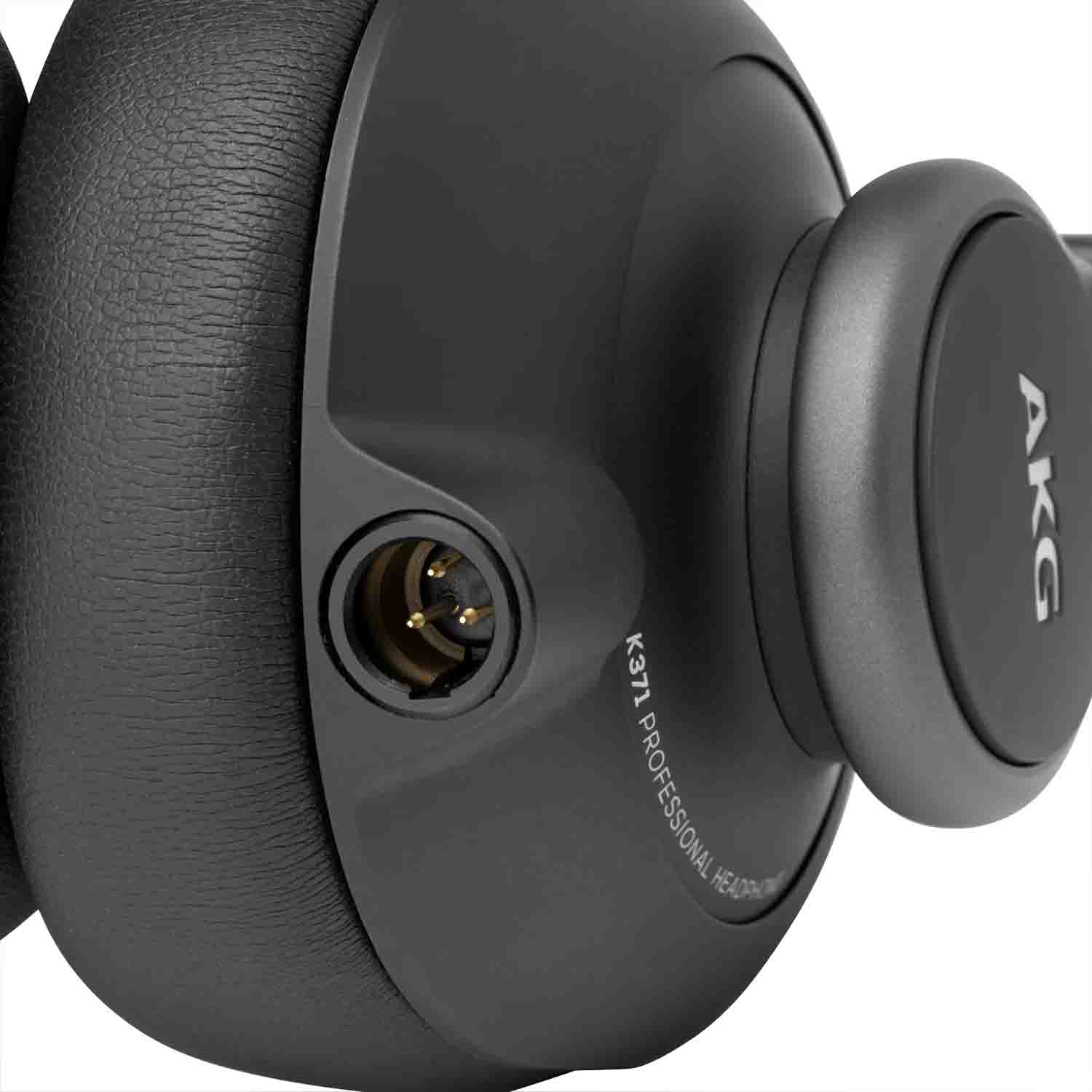 AKG K371 Over-Ear Oval Closed-Back Studio Headphones by AKG