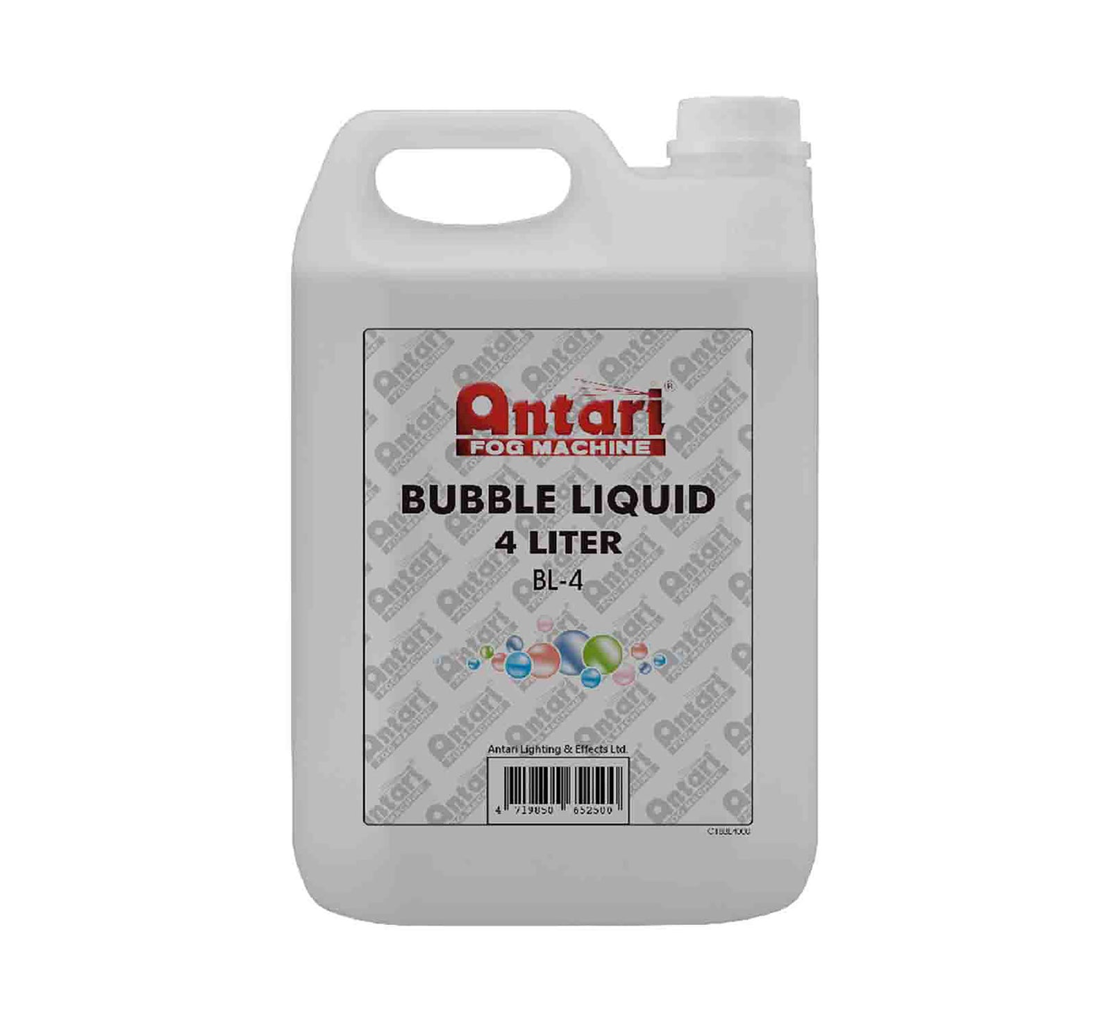 Antari BL-4 Bottle of Bubble Fluid - 4 Liter by Antari