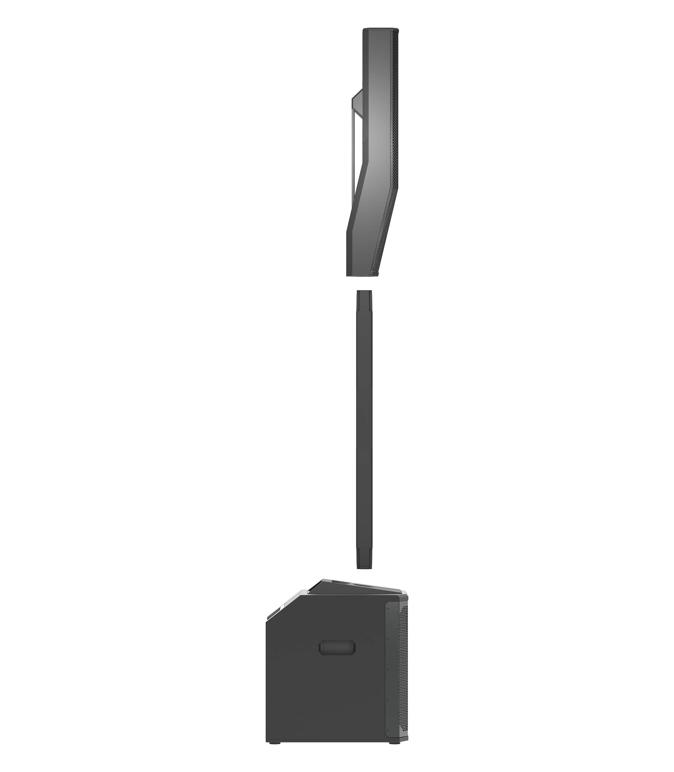 Electro-Voice Evolve 50M Column Speaker Array DJ Package with Subwoofer and Mixer - Black by Electro-Voice