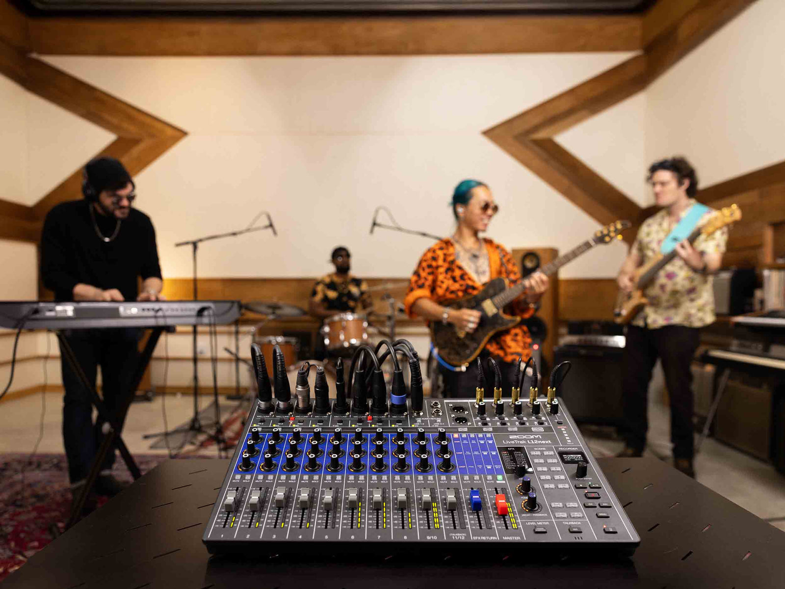 Zoom ZL12NEXT Professional Analog-Style Digital Audio Mixer with 5 Monitor Outputs by Zoom