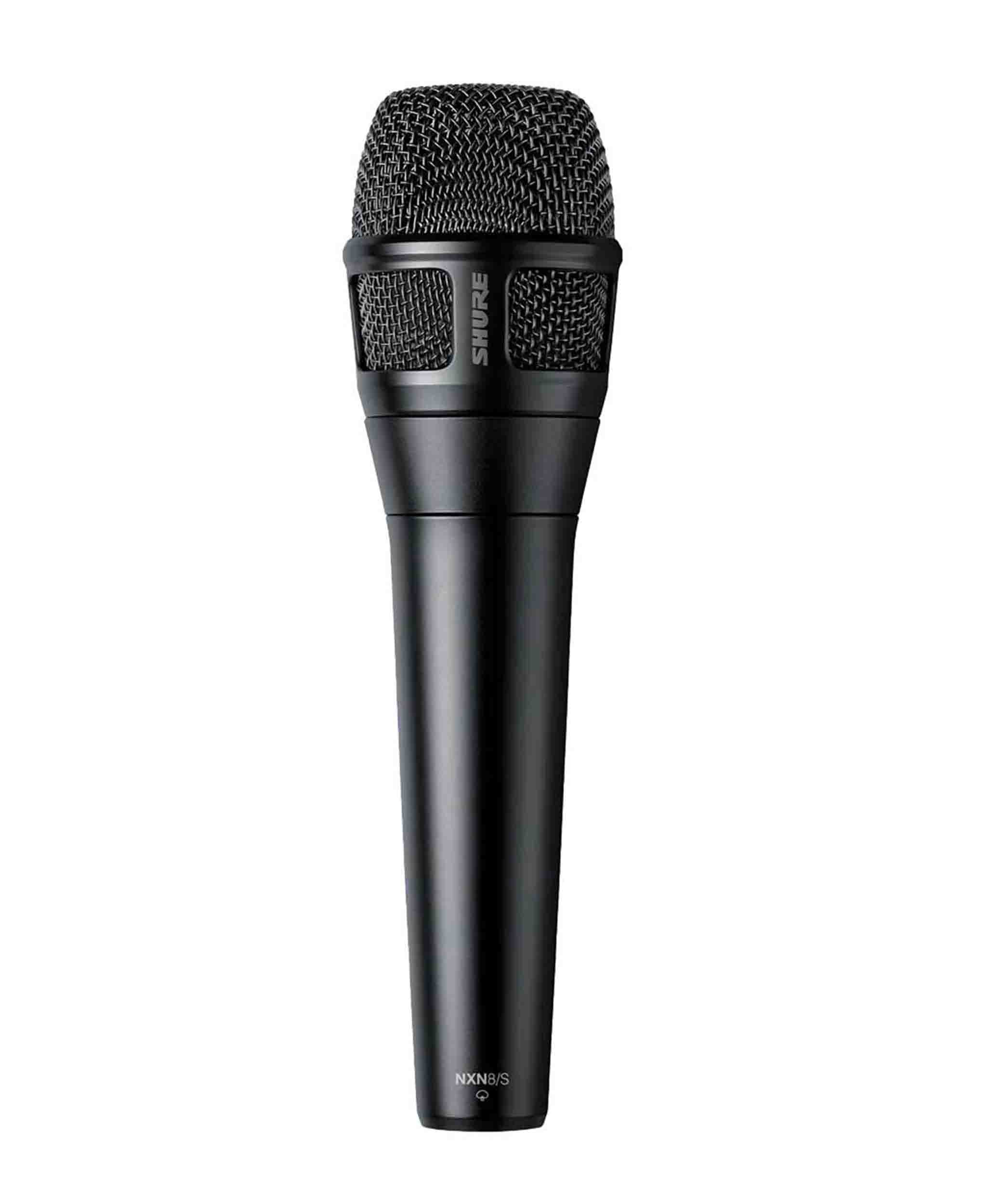 Shure Nexadyne 8/S Supercardioid Dynamic Vocal Microphone with Revonic Transducer - Black by Shure