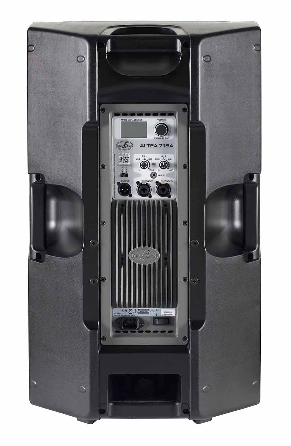 DAS Audio ALTEA-715A 15 Inch, 2-Way Powered System Loudspeaker - Black by DAS Audio