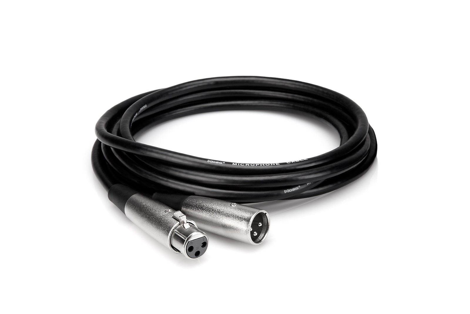 Hosa MCL-125 Microphone Cable XLR3F to XLR3M (25 Feet) - 2 Pack by Hosa