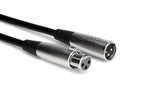 Hosa MCL-125 Microphone Cable XLR3F to XLR3M (25 Feet) - 2 Pack by Hosa