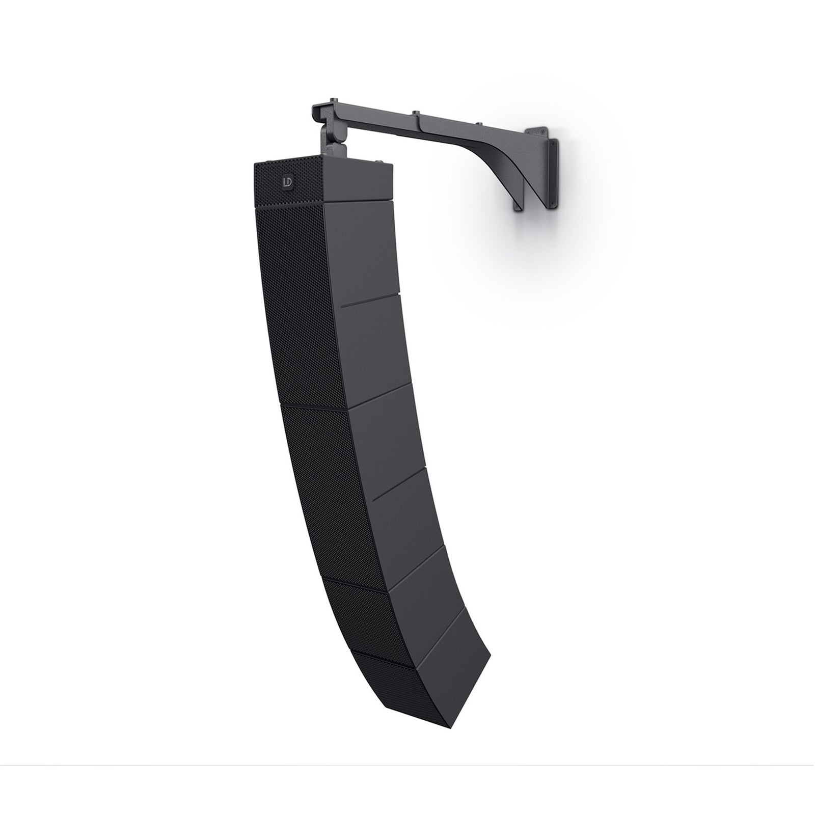 LD Systems CURV 500 WMBL, Curv 500 Tilt And Swivel Wall Mount Bracket For Up To 6 Satellites - Black by LD Systems