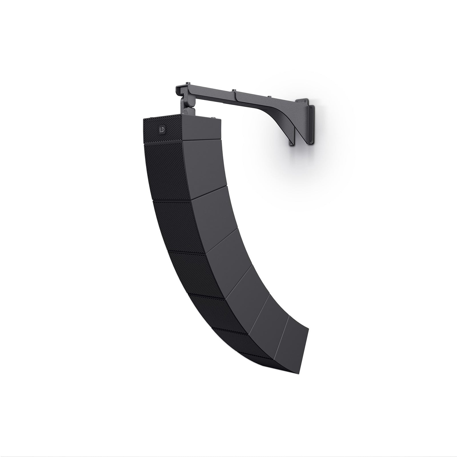 LD Systems CURV 500 WMBL, Curv 500 Tilt And Swivel Wall Mount Bracket For Up To 6 Satellites - Black by LD Systems