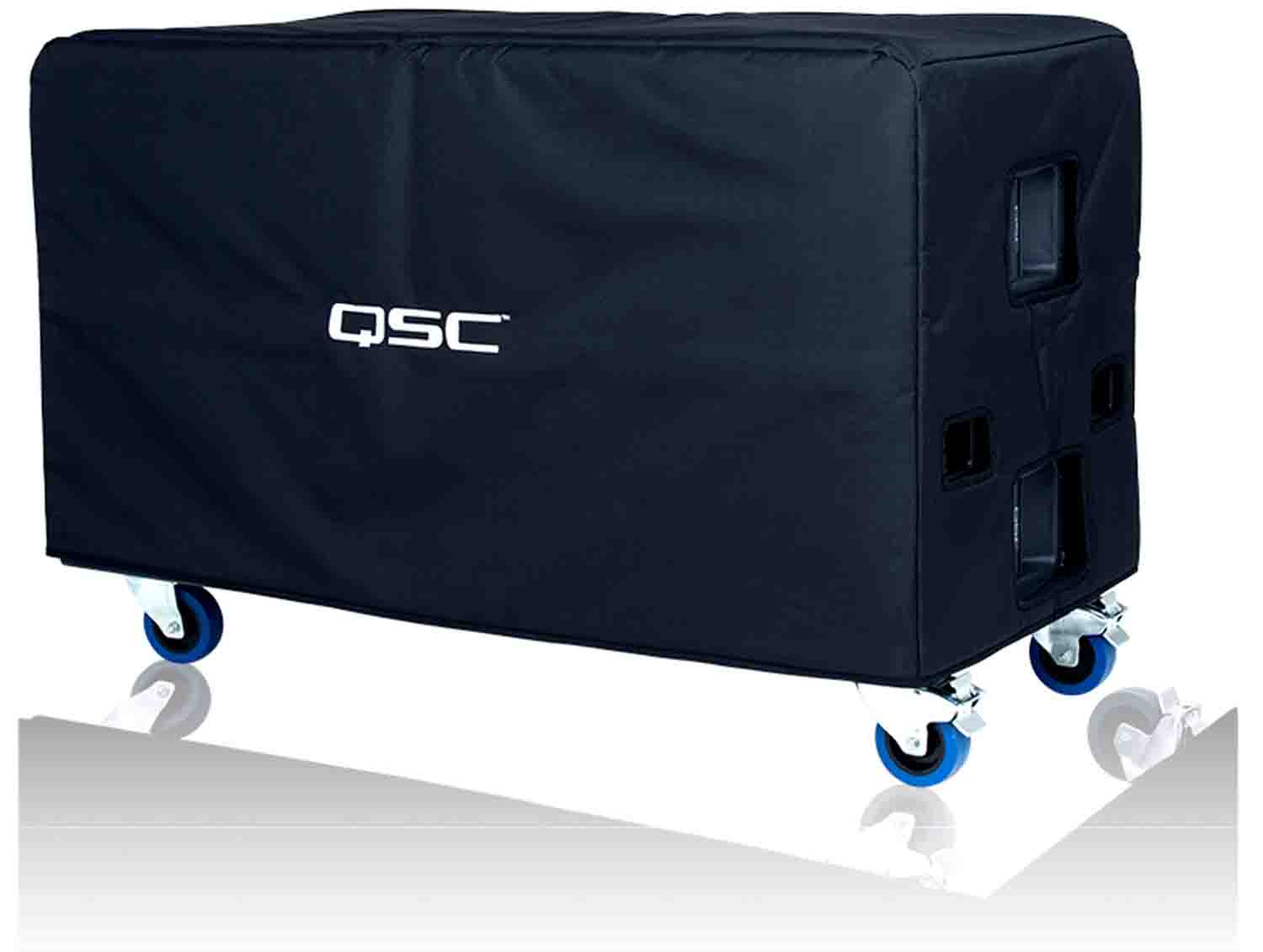 Discontinued: QSC E218SW, Dual 18 inches Externally Powered Loud Speakers, Live Sound Reinforcement Subwoofer - Black by QSC