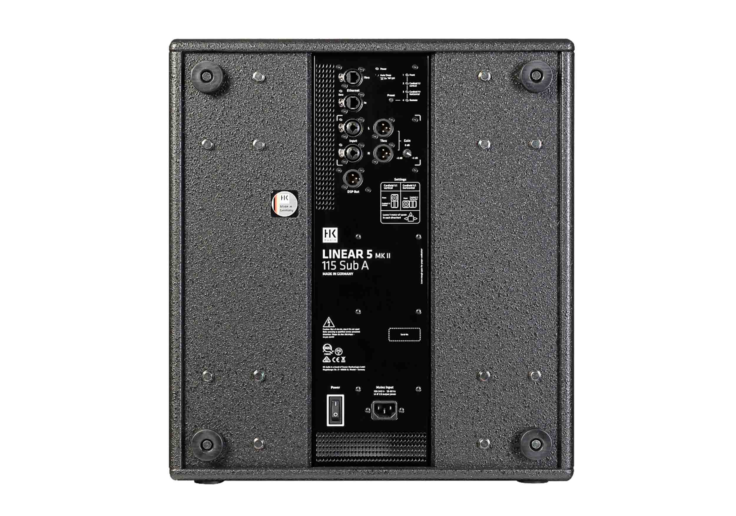 HK Audio LINEAR-5-MK2-115-FA, 15" Active Subwoofer - 1200 Watt by HK Audio